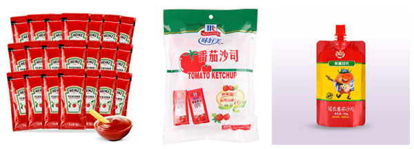 自動番茄醬包裝機樣品