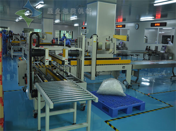 自動(dòng)化包裝流水線整機(jī)展示